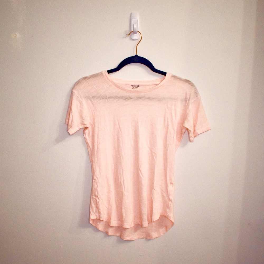 Baby Pink Madewell T-shirt